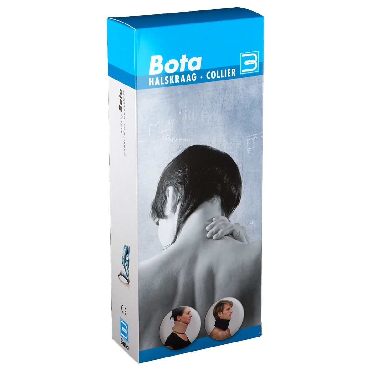 Bota Collier Cervical Modèle C Hauteur 8 Bleu L Bandage(S) 1 pc(s)