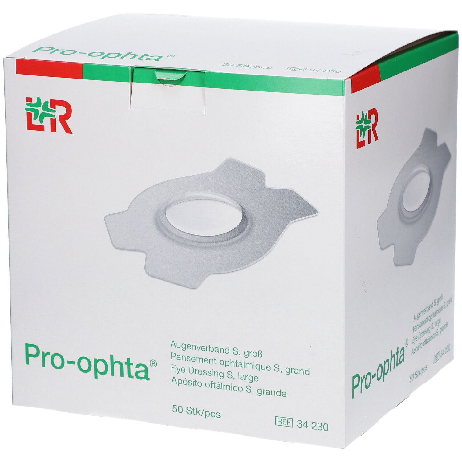 Pro-ophta® Pansement oculaire S grand Pansement(S) 50 pc(s)