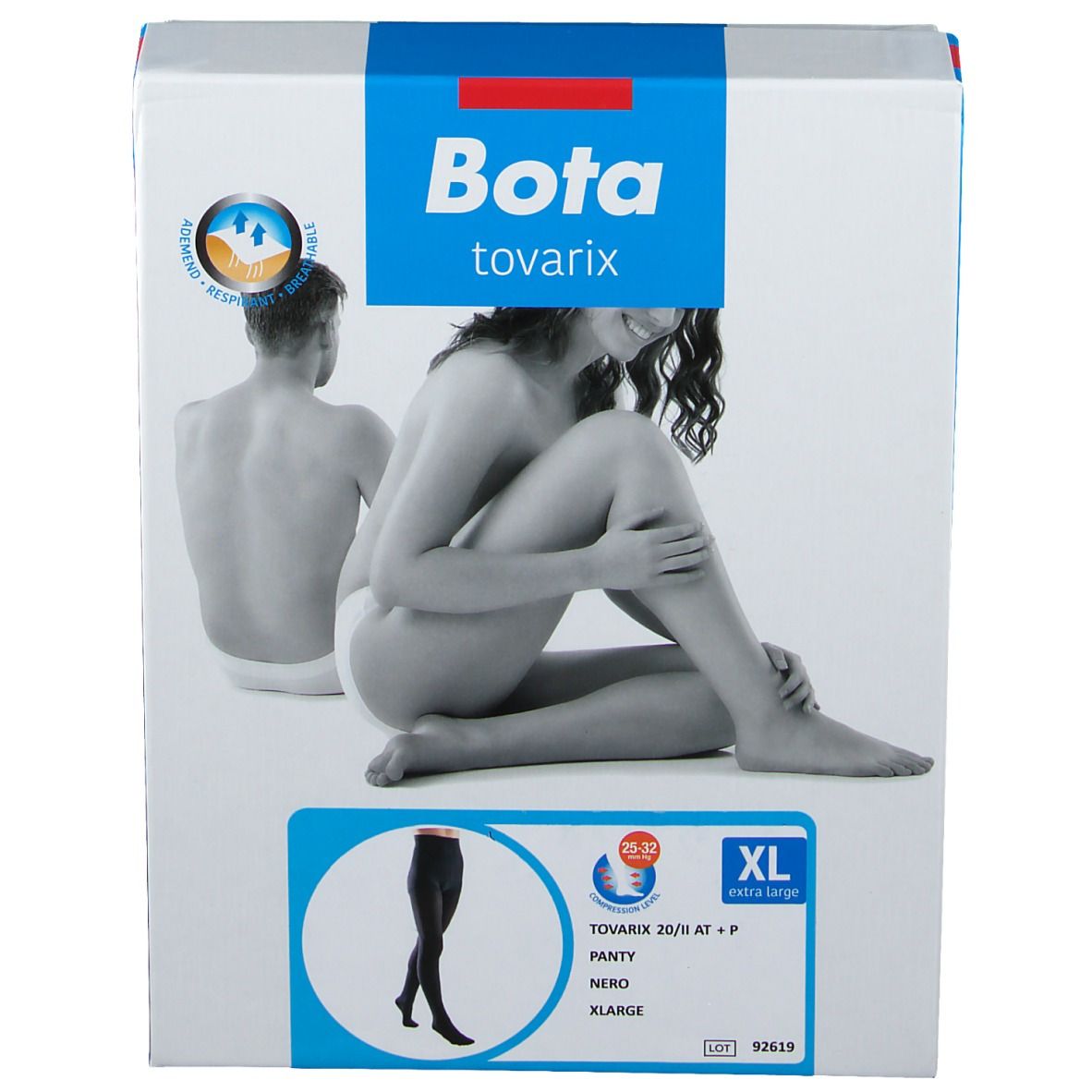 Bota Tovarix 20/II Panty AT +P Nero XLarge Chaussettes 1 pc(s)
