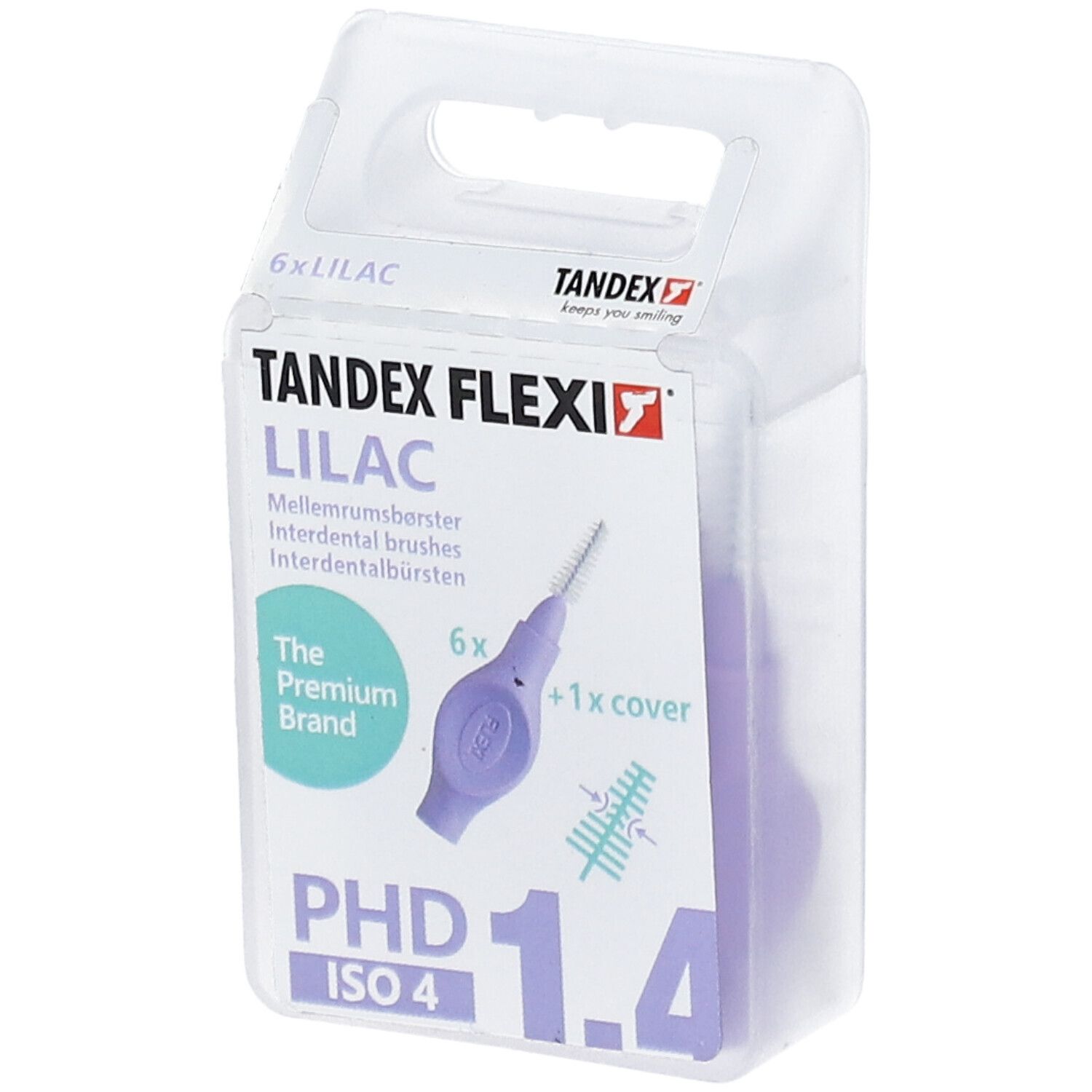 Tandex Flexi Lilac Brosses interdentaires 1.4 6 pc(s) Brosse(S) À Dents