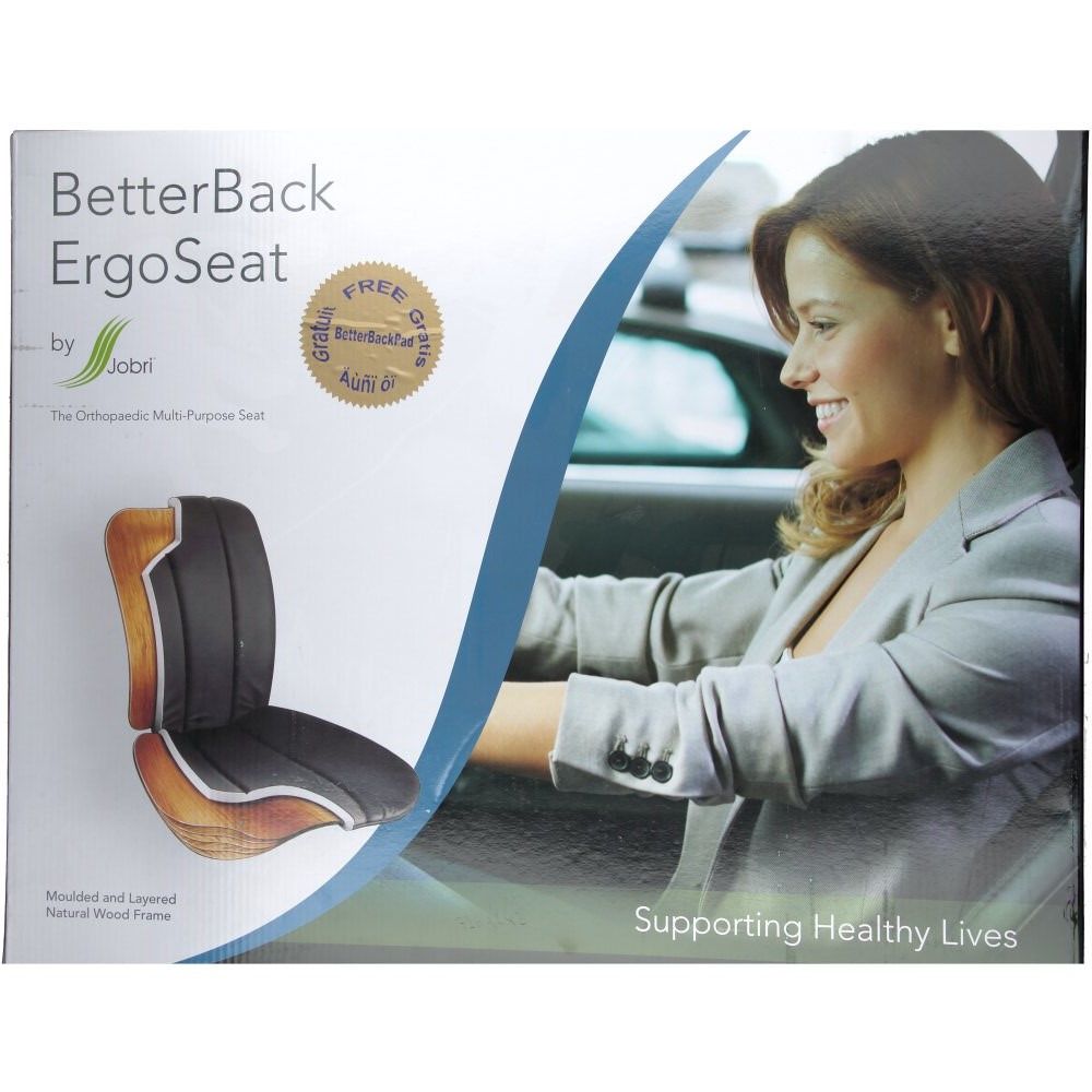 Jobri Betterback ErgoSeat Gris Universel Autre 1 pc(s)