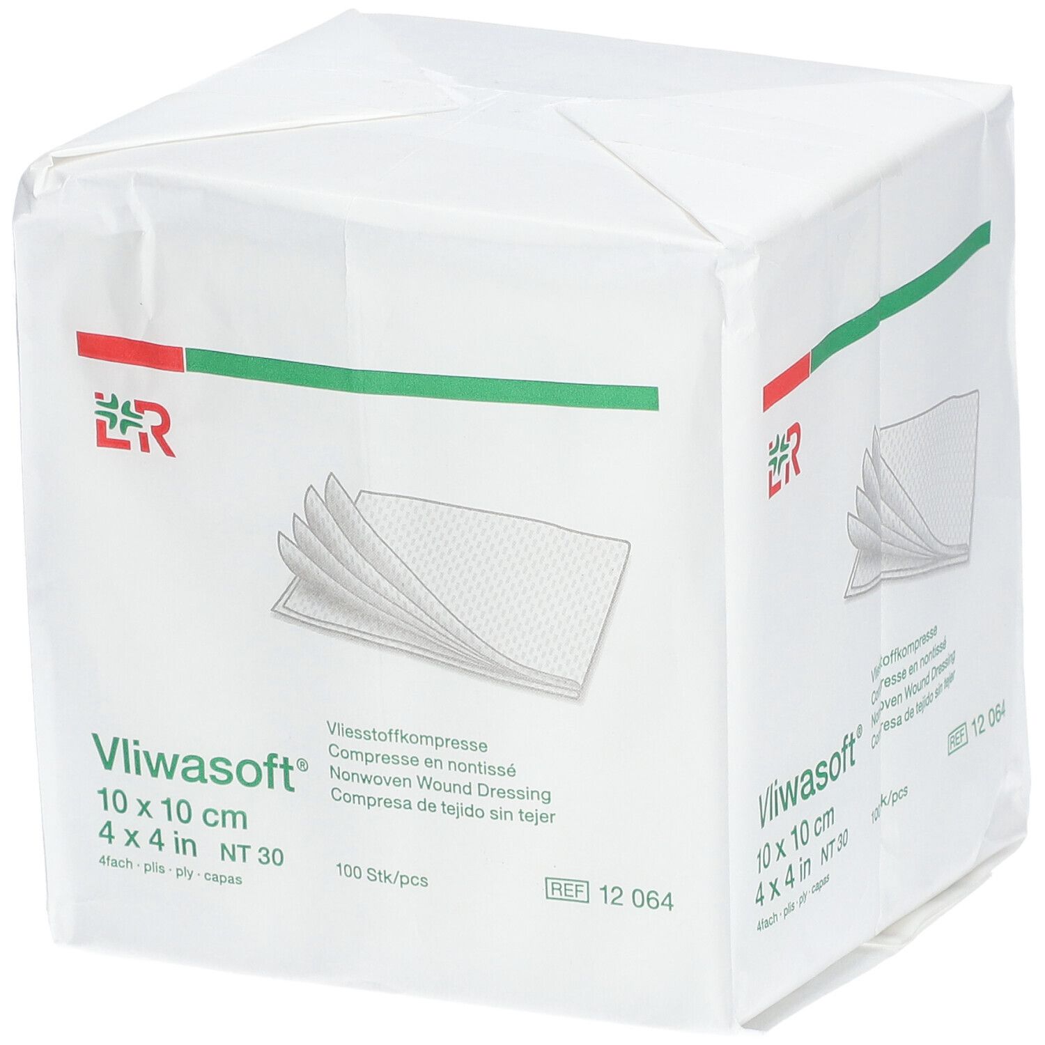 Lohmann & Rauscher Vliwasoft 10x10cm 12064 Compresses 100 pc(s)