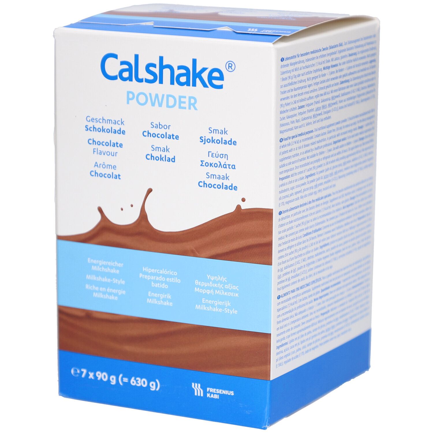 Calshake® Chocolat Poudre 7x90 g