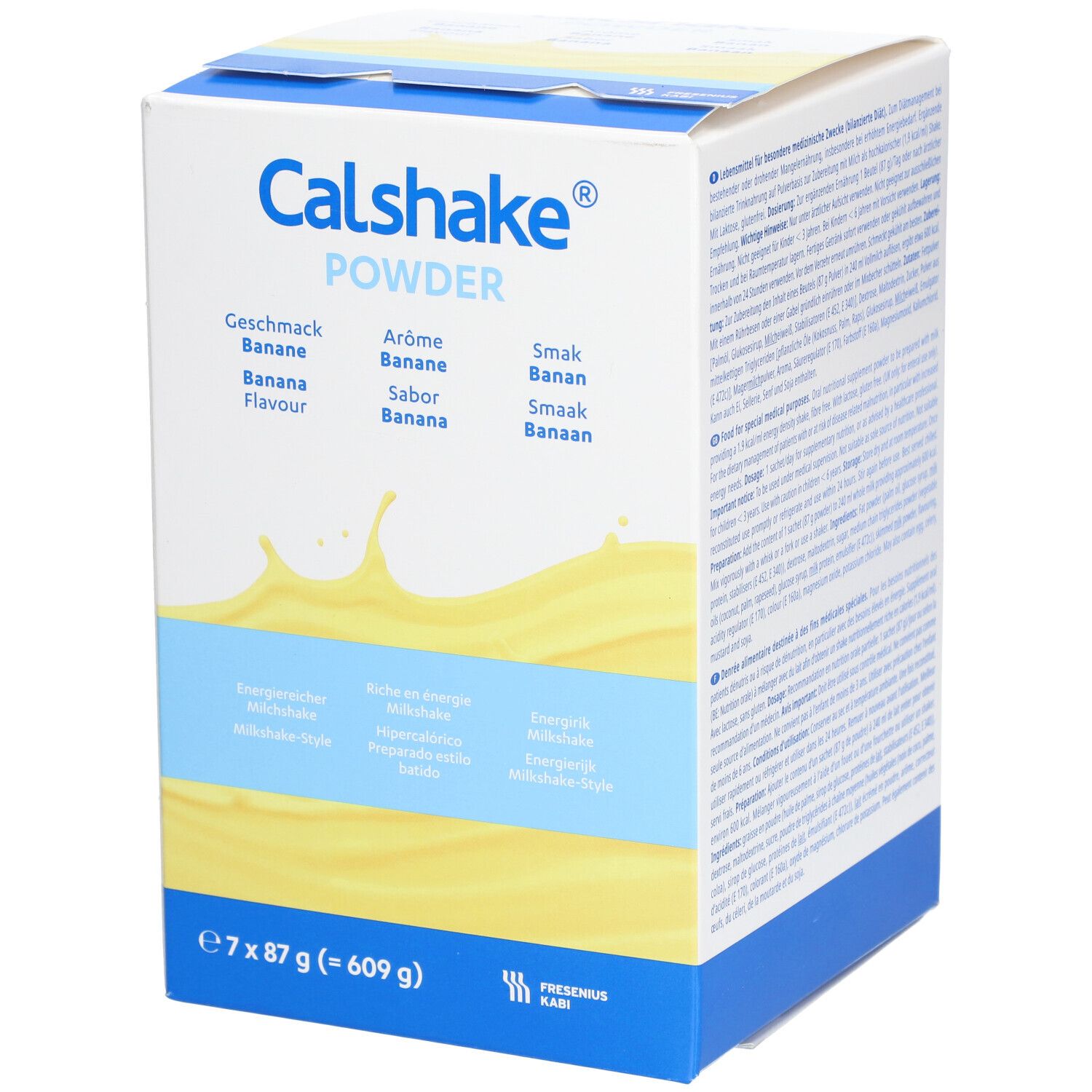 Calshake® Banane Poudre 7x87 g