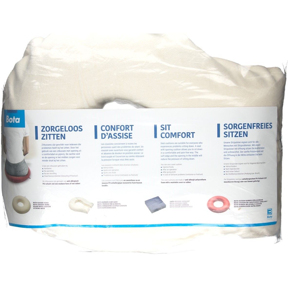 Bota Coussin Fer à Cheval + Housse Oreiller 1 pc(s)