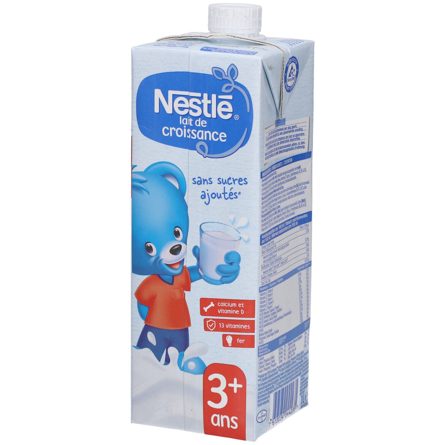 Nestlé Lait De Croissance Liquide 3+ 1 l Lait