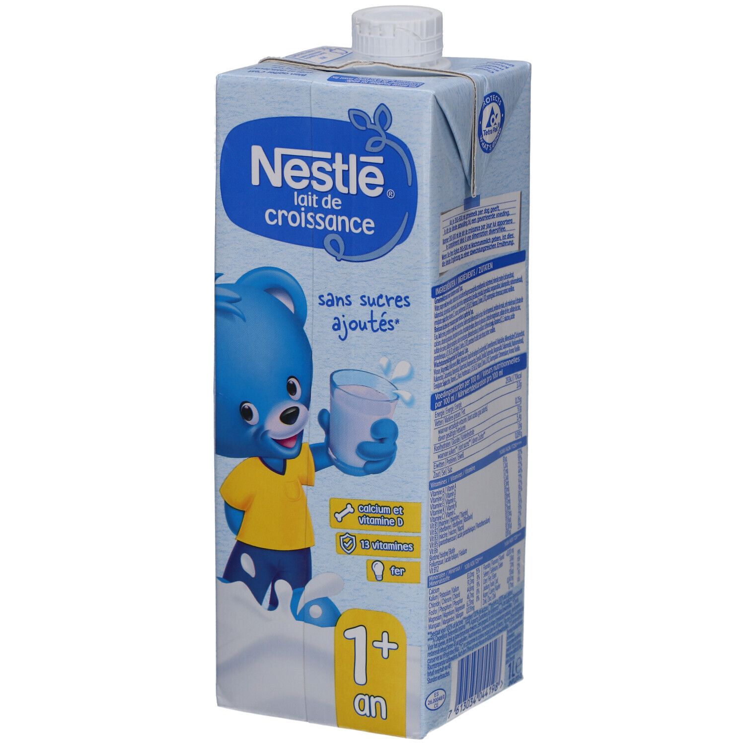 Nestlé Lait de Croissance 1+ 1 l Lait