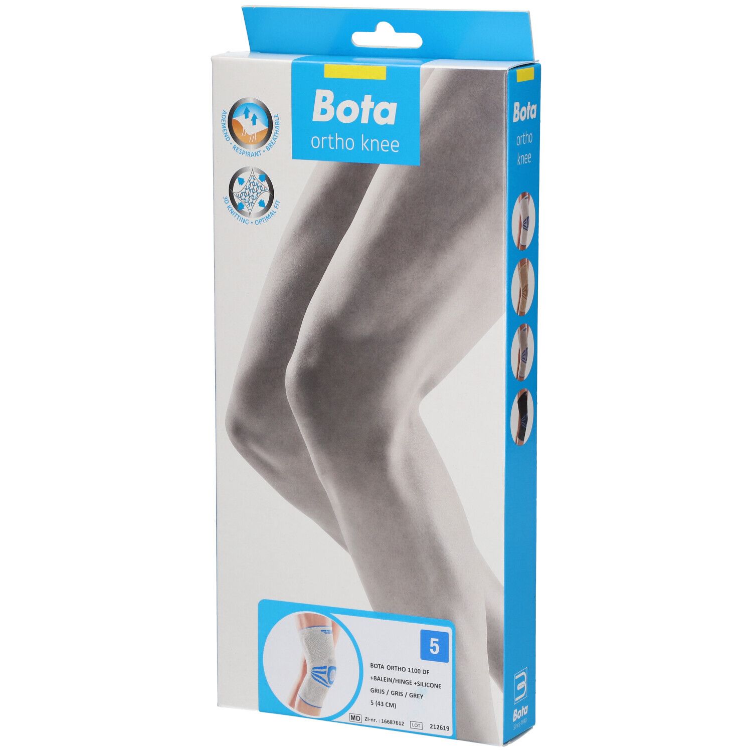 Bota Ortho DF 1100 Gris Taille 5 Bandage(S) 1 pc(s)