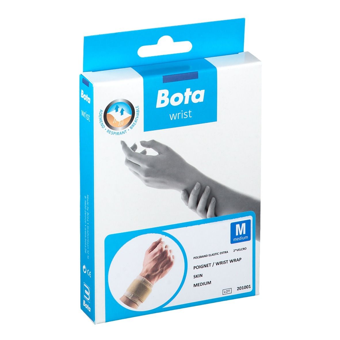 Bota Serre-Poignet extra Velcro Skin Taille M Bandage(S) 1 pc(s)