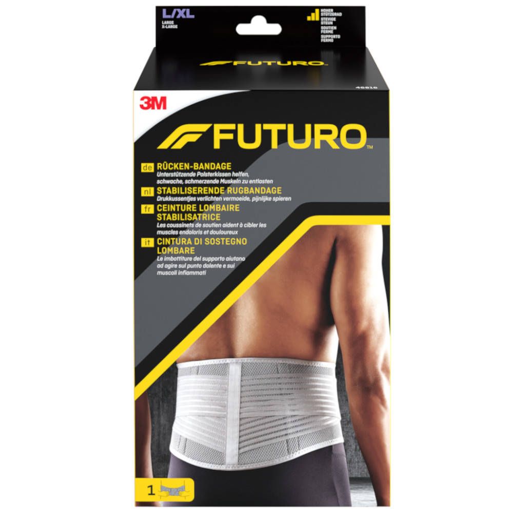3M Futuro™ Ceinture Lombaire Large / Extra-Large (99,0 > 127,0 Cm) 46816Dab Bandage(S) 1 Pc(S) - Image 1