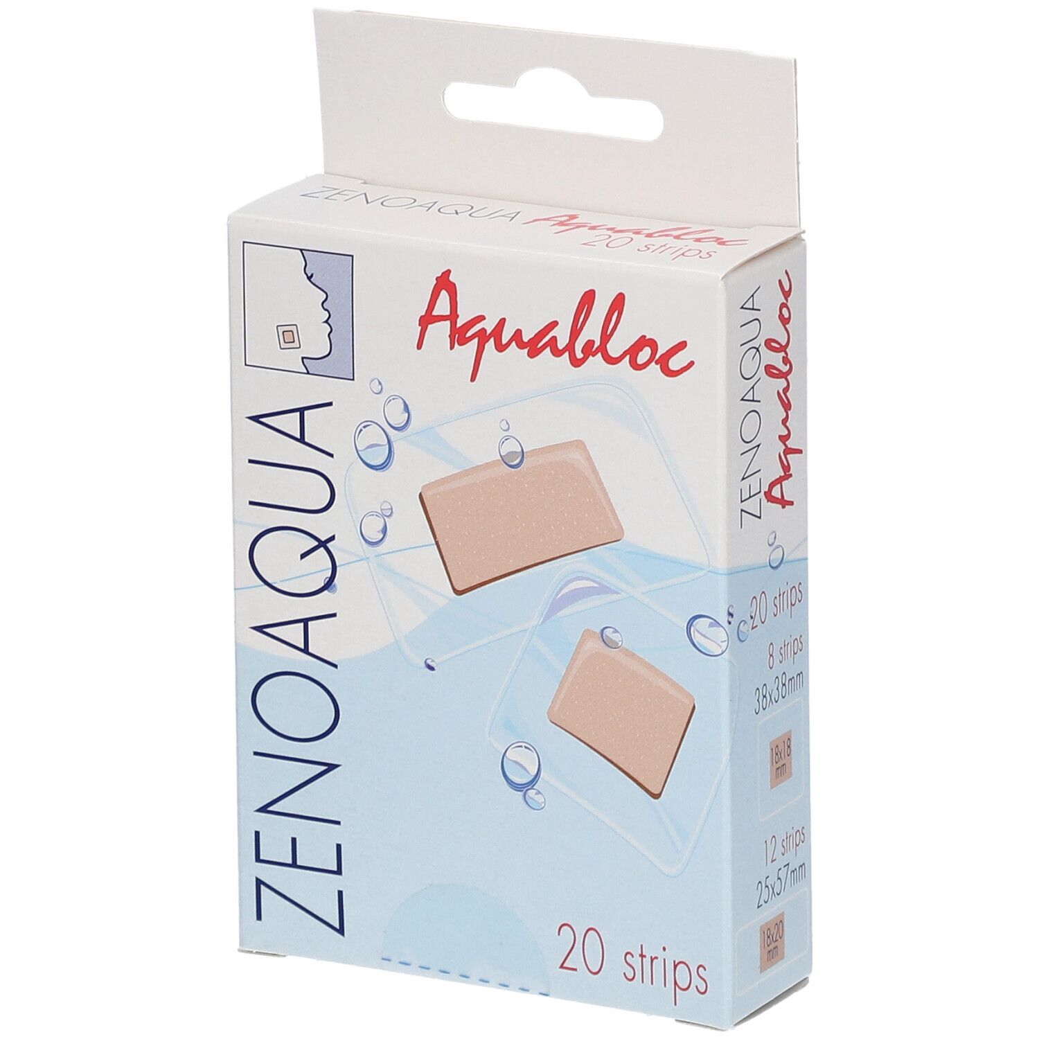 Zenoaque Pansement douche étanche 20 pc(s) Pansement(S)