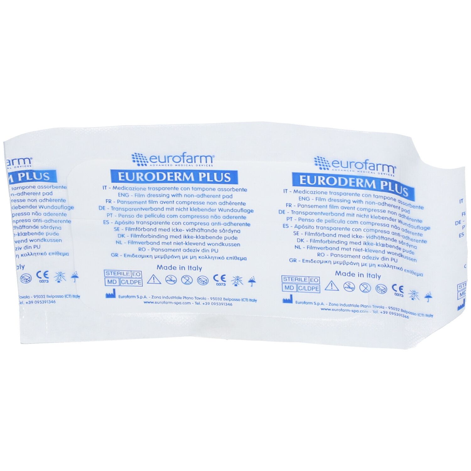 Euroderm Plus 7x12cm Pansement Stérile 1 pc(s) Pansement(S)