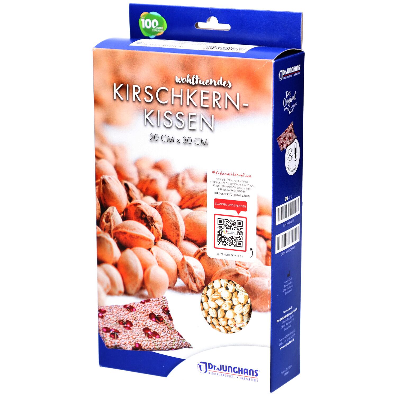 Axamed Coussin Noyaux Cerises 20 cm x 30 Oreiller 1 pc(s)