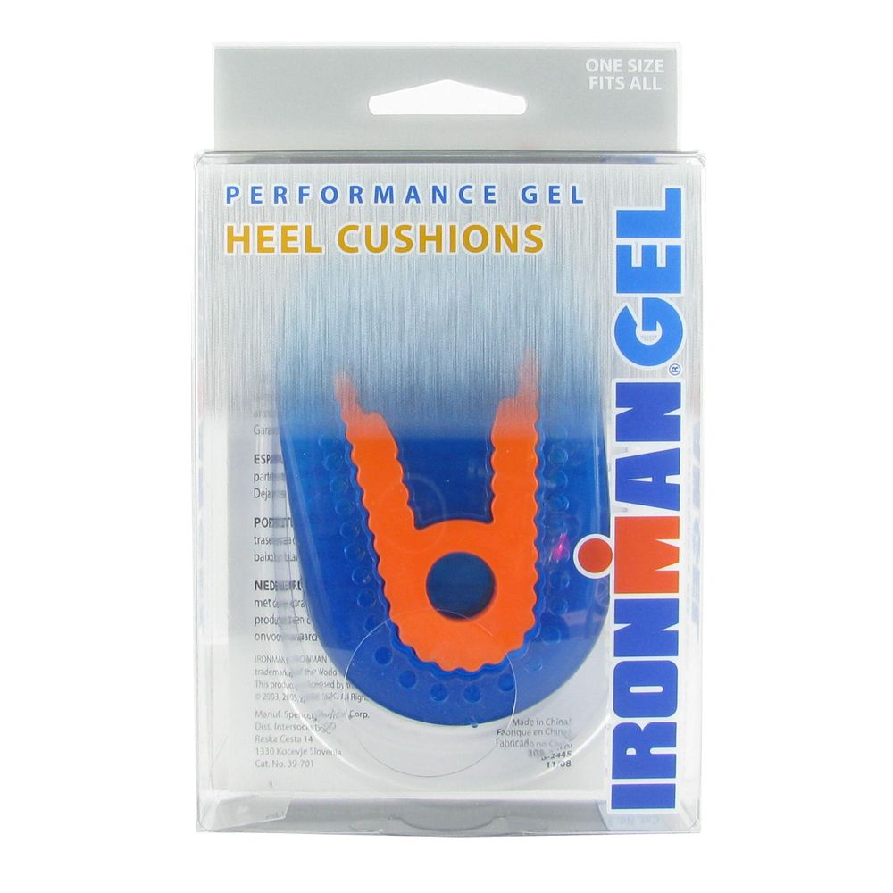 Spenco Ironman Gel Heel Cushions 1 Size 1 pc(s) Oreiller