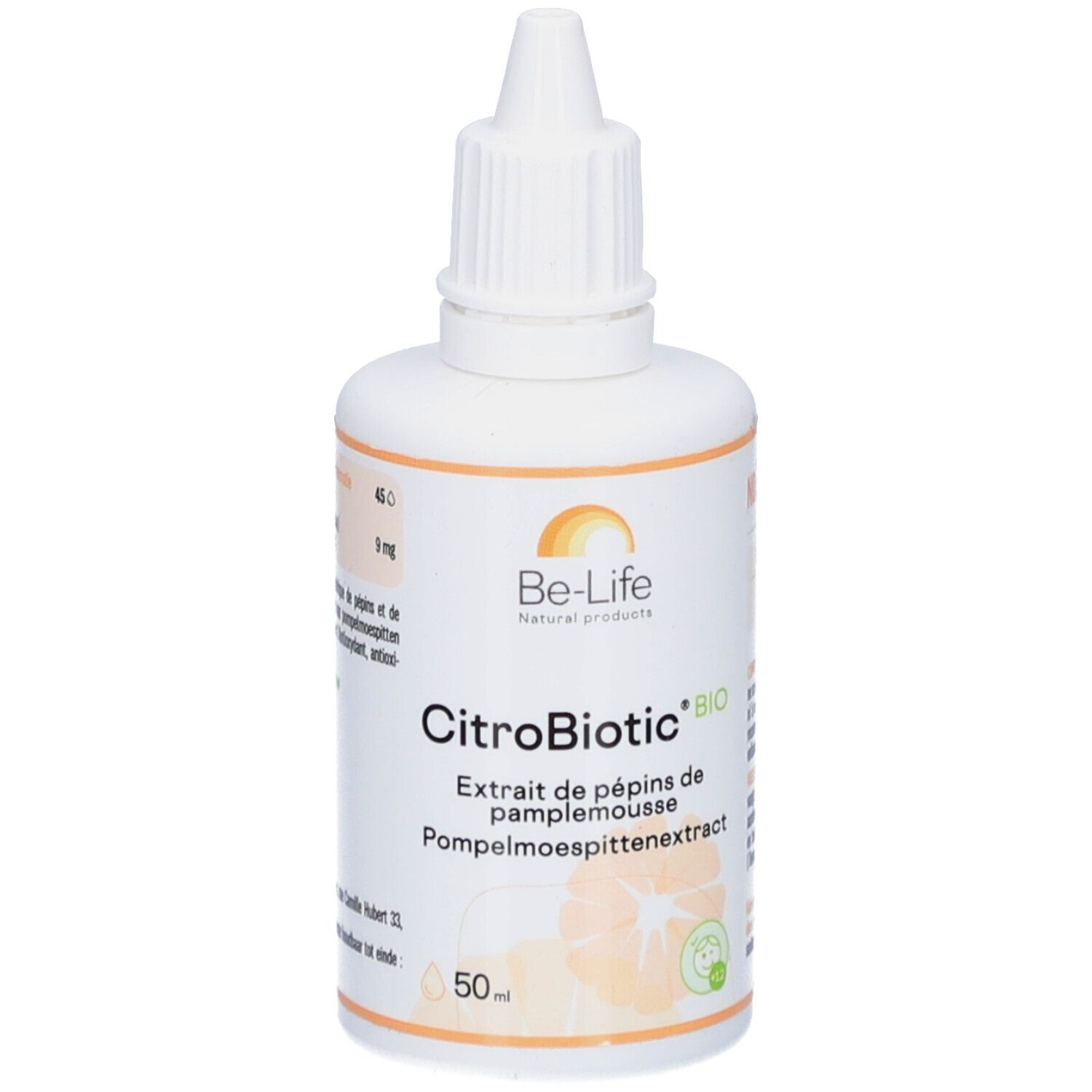 Be-Life Citrobiotic® Extrait De Pépins Pamplemousse Solution(S) 50 Ml Enfants