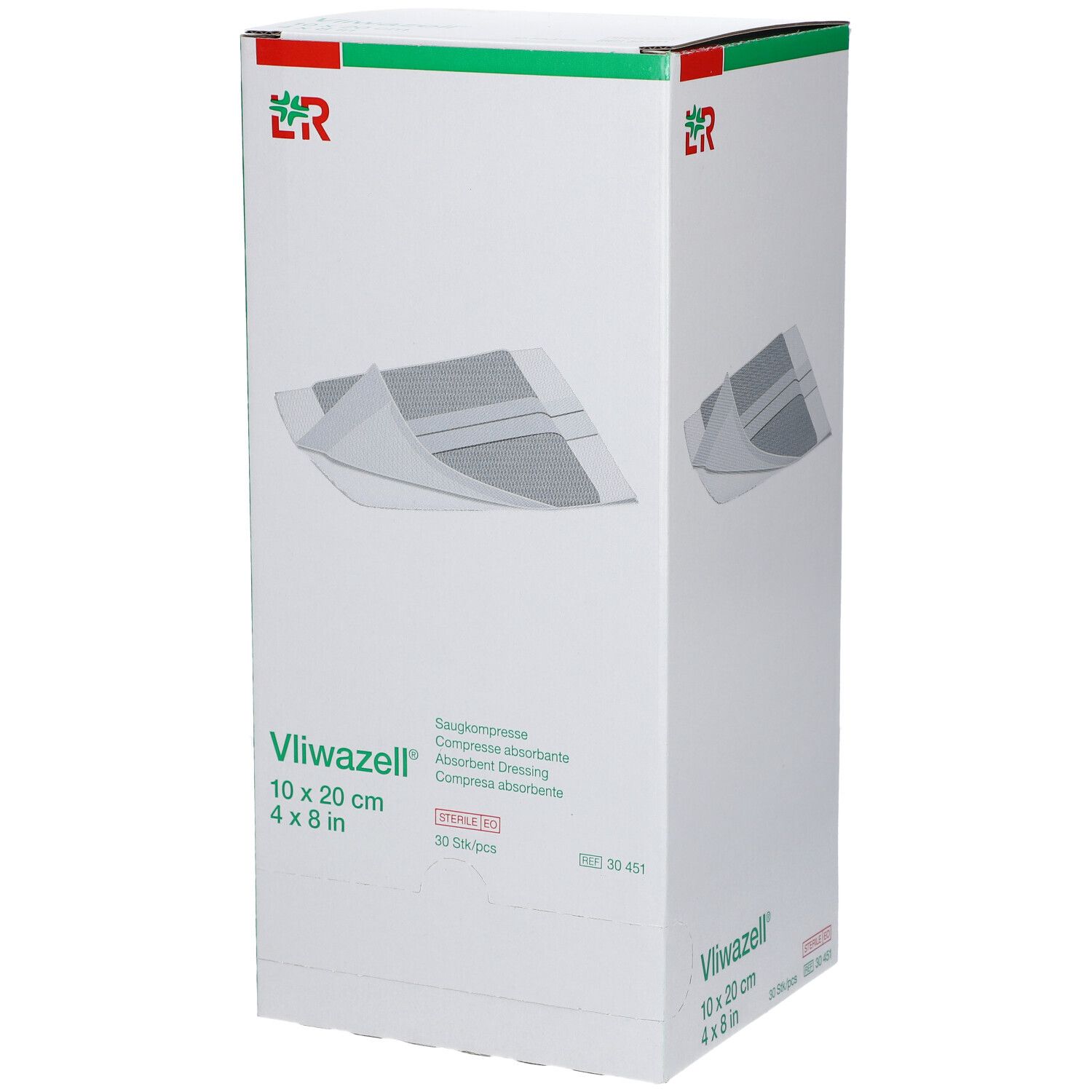 Vliwazell 10 x 20 cm 30 pc(s) Compresses