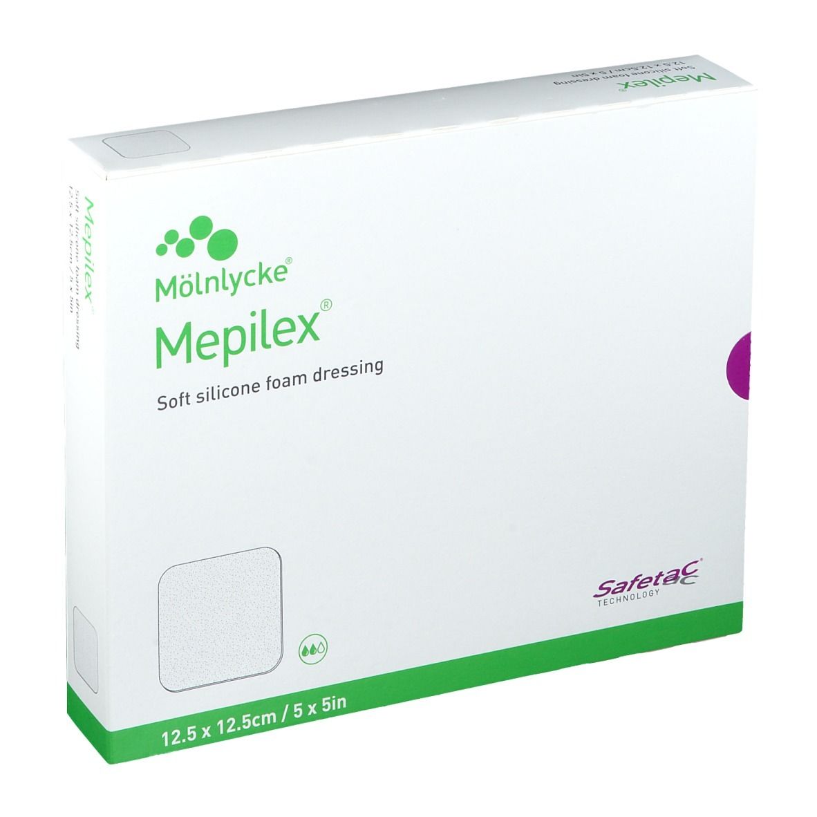 Mepilex 12,5 cm x 12,5 cm 5 pc(s) Compresses