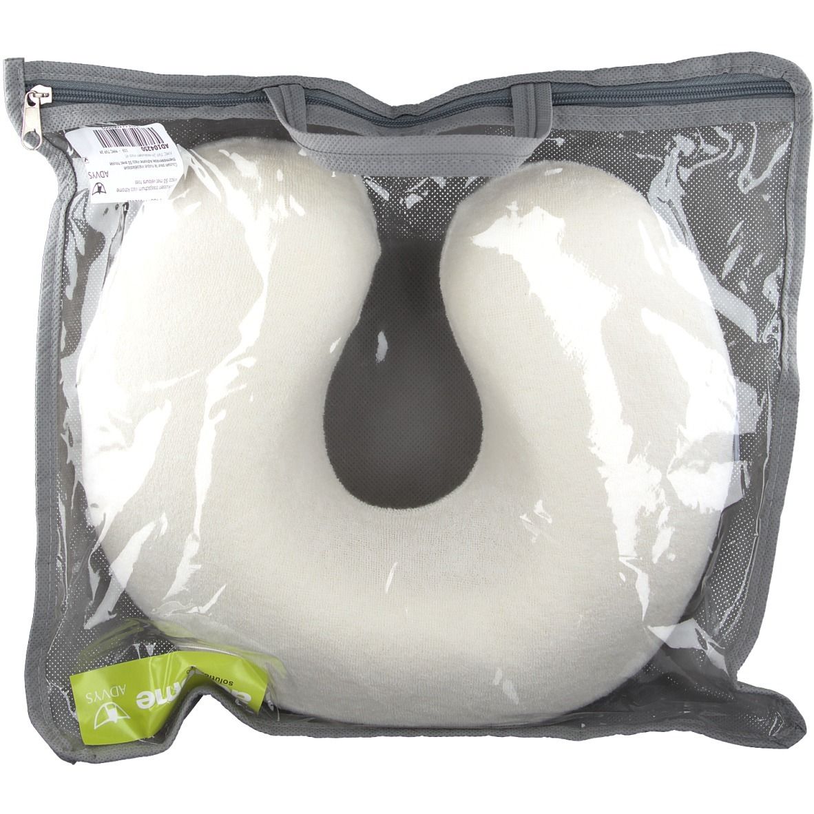 Adhome Coussin pour la nuque viscoélastique thermosensible + Housse en velours 1 pc(s) Oreiller