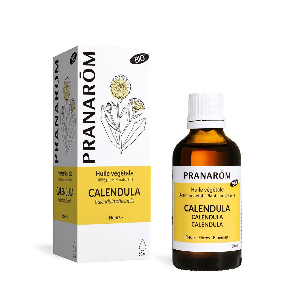 Pranarom Jaune Pranarôm Les Huiles Végétales Calendula Bio 50Ml - Image 3