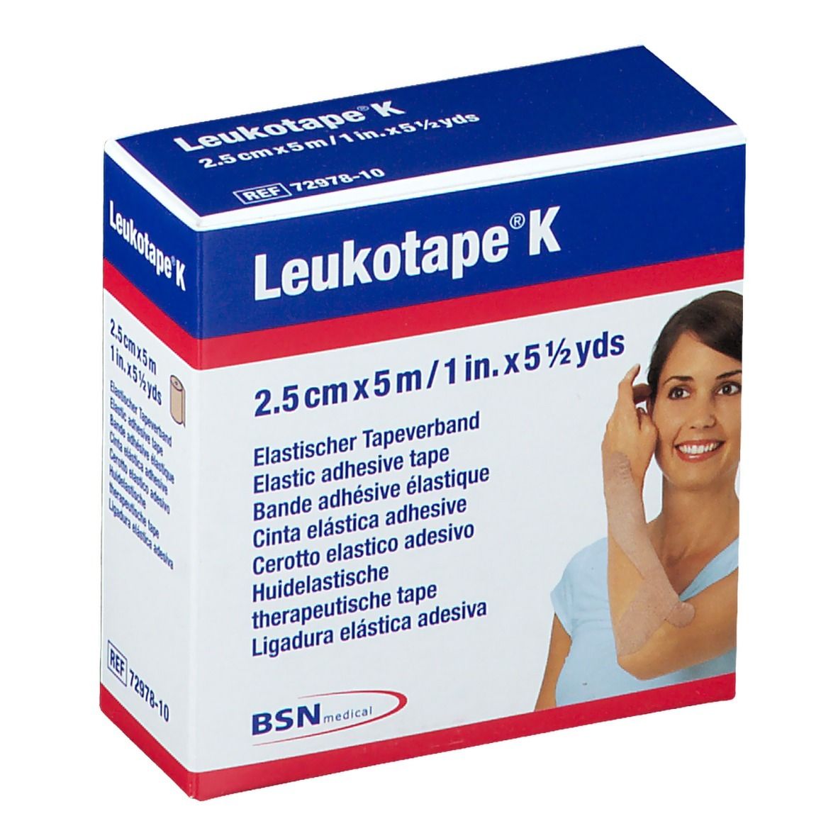 Leukotape® K 2,5 cm x 5 m Beige Bandage(S) 1 pc(s)
