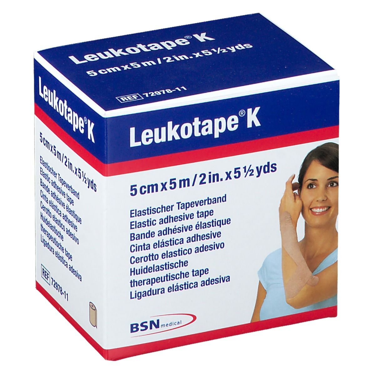 Leukotape® K 5 cm x m Beige Bandage(S) 1 pc(s)