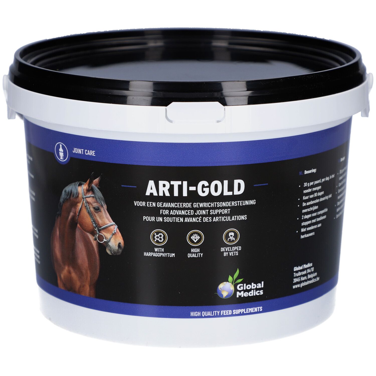Global Medics Arti-Gold 2,7 kg Pellet(S)