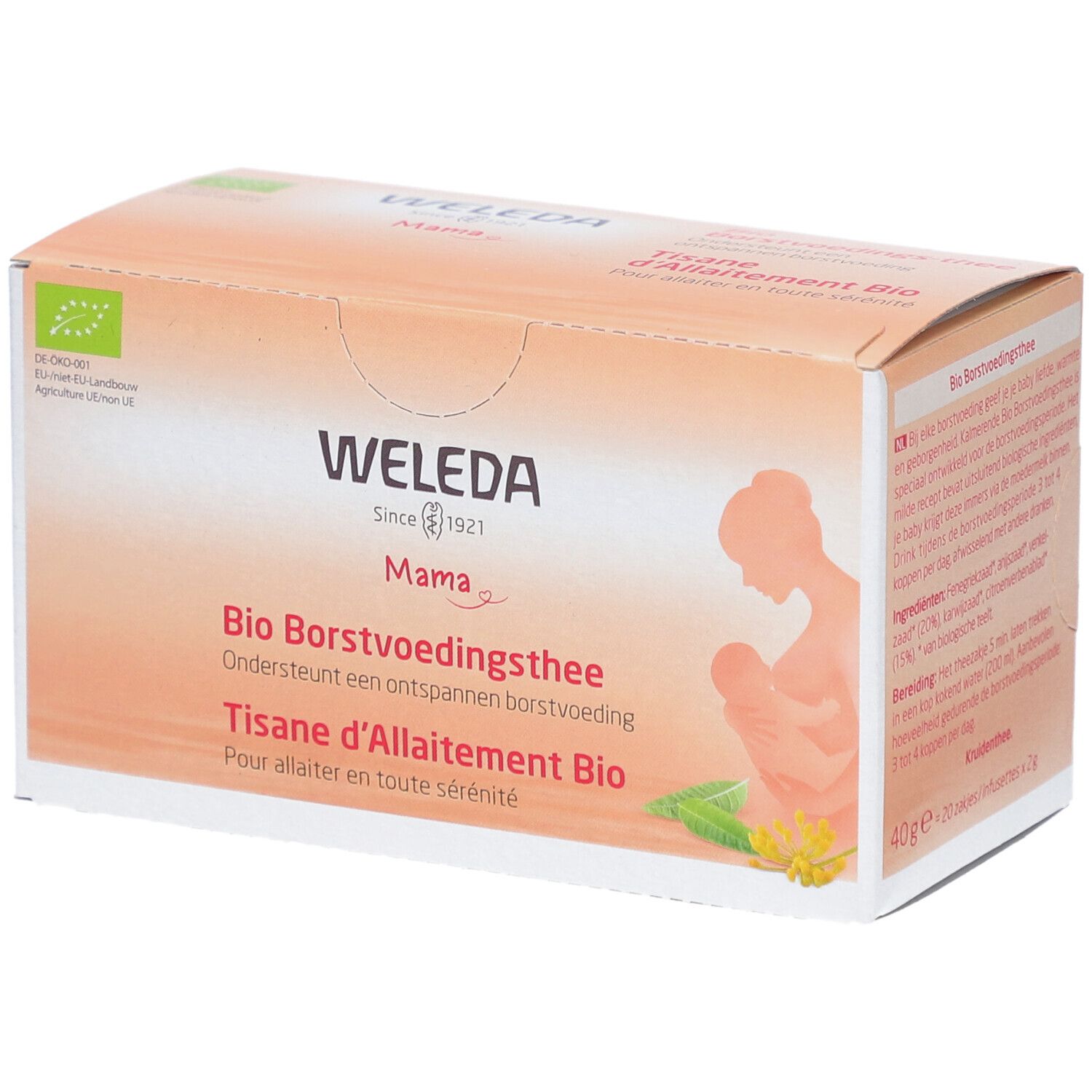 Weleda Tisane Allaitement Bio 20x2 g Sachet(S)