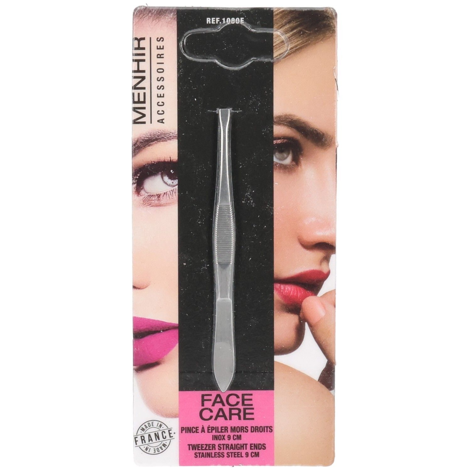 Vitry Pince à épiler à bouts droits en acier inoxydable, 9 cm 1 pc(s) Pinces À Épiler