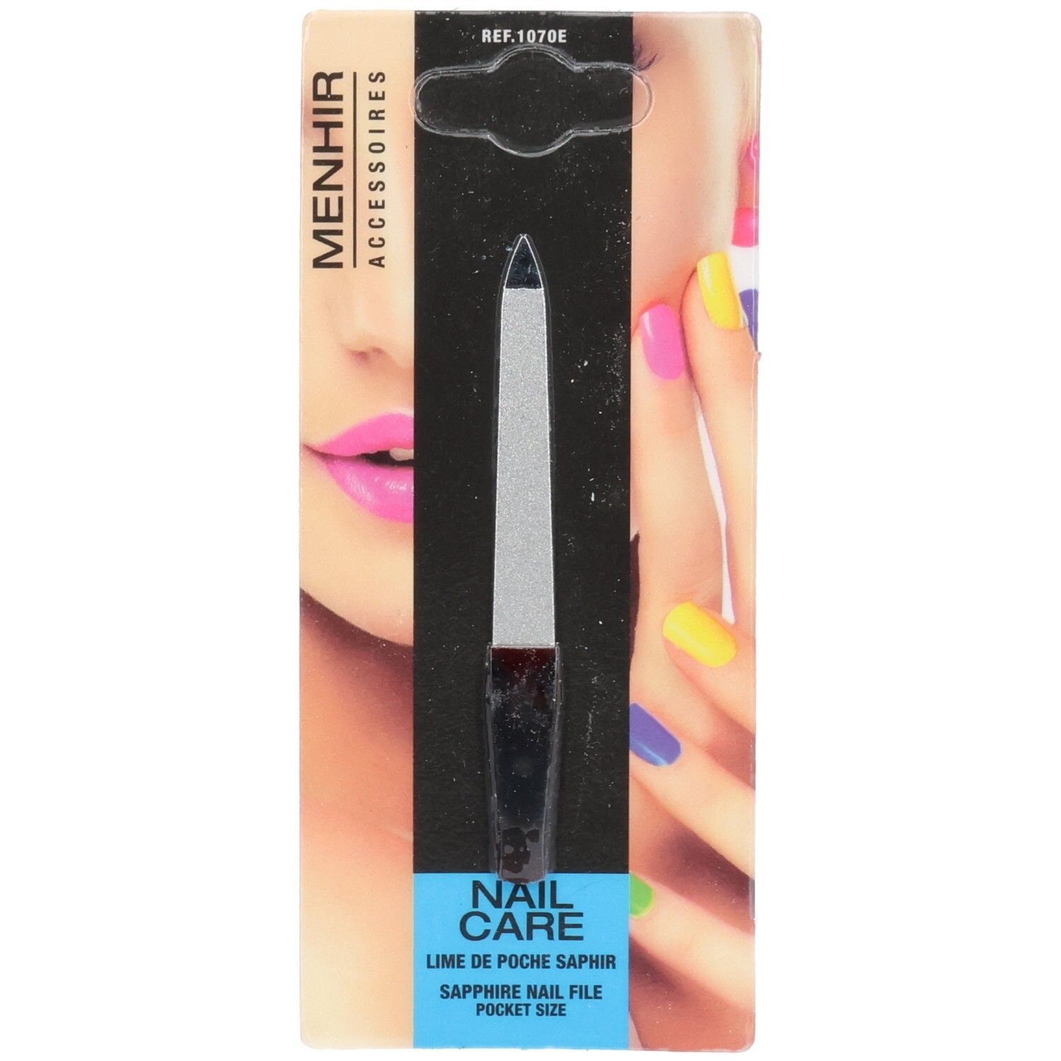 Pdmtobemaintained Vitry Lime À Ongles Saphir, Format De Poche, Double Face 1 Pc(S) - Image 1
