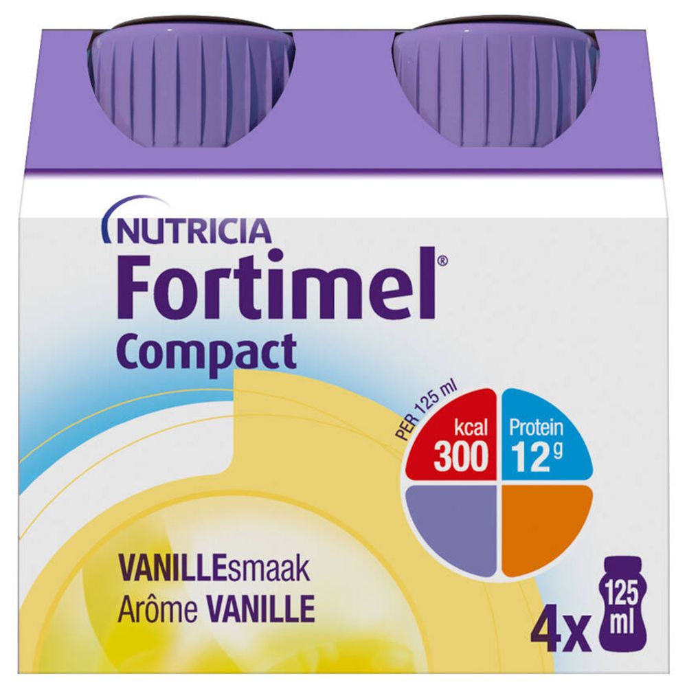 Fortimel® Compact Vanille 4x125 ml solution(s) buvable(s)