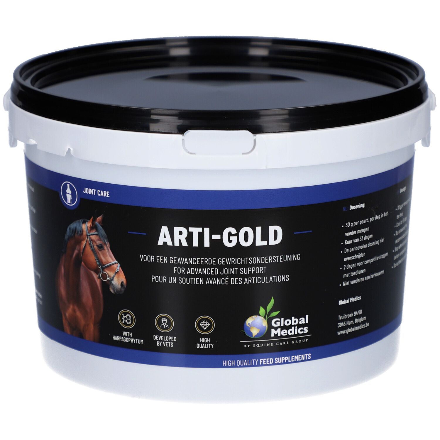 Global Medics Arti-Gold 1 kg Pellet(S)