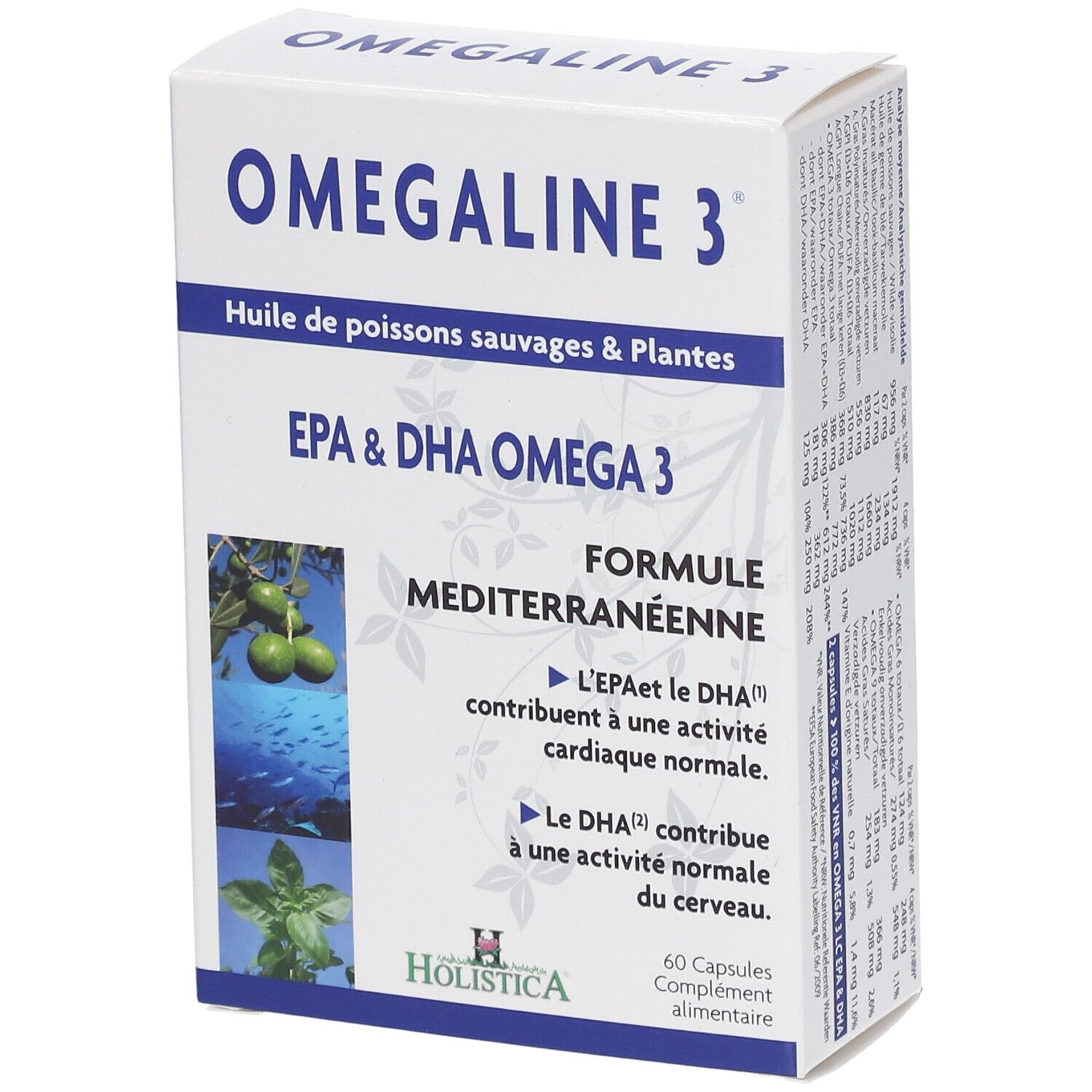 Sangalli Omegaline 3 (Omega 3-6-9) - Cœur Comprimé(S) Enrobé(S) 60 Pc(S) Enfants