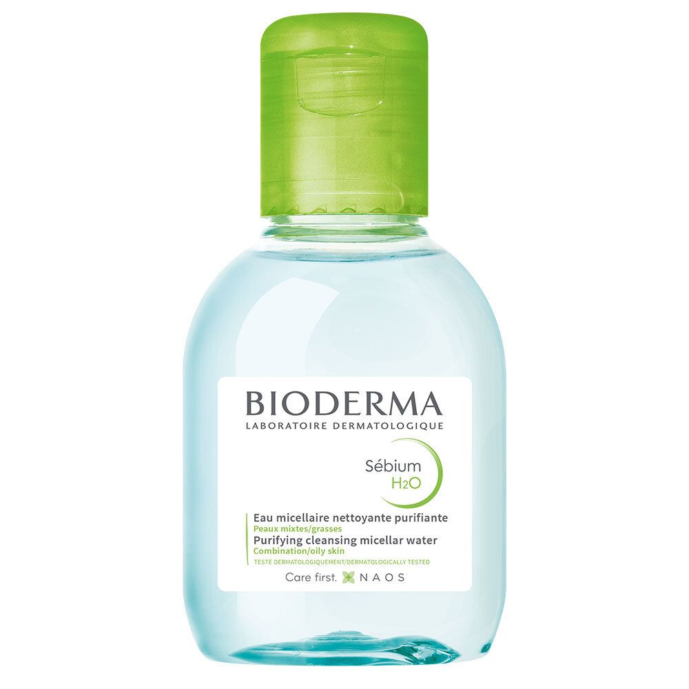 Bioderma H2o Sebium Solution Micellaire Pour Peaux Mixtes Et Grasses, 100 Ml - Image 3
