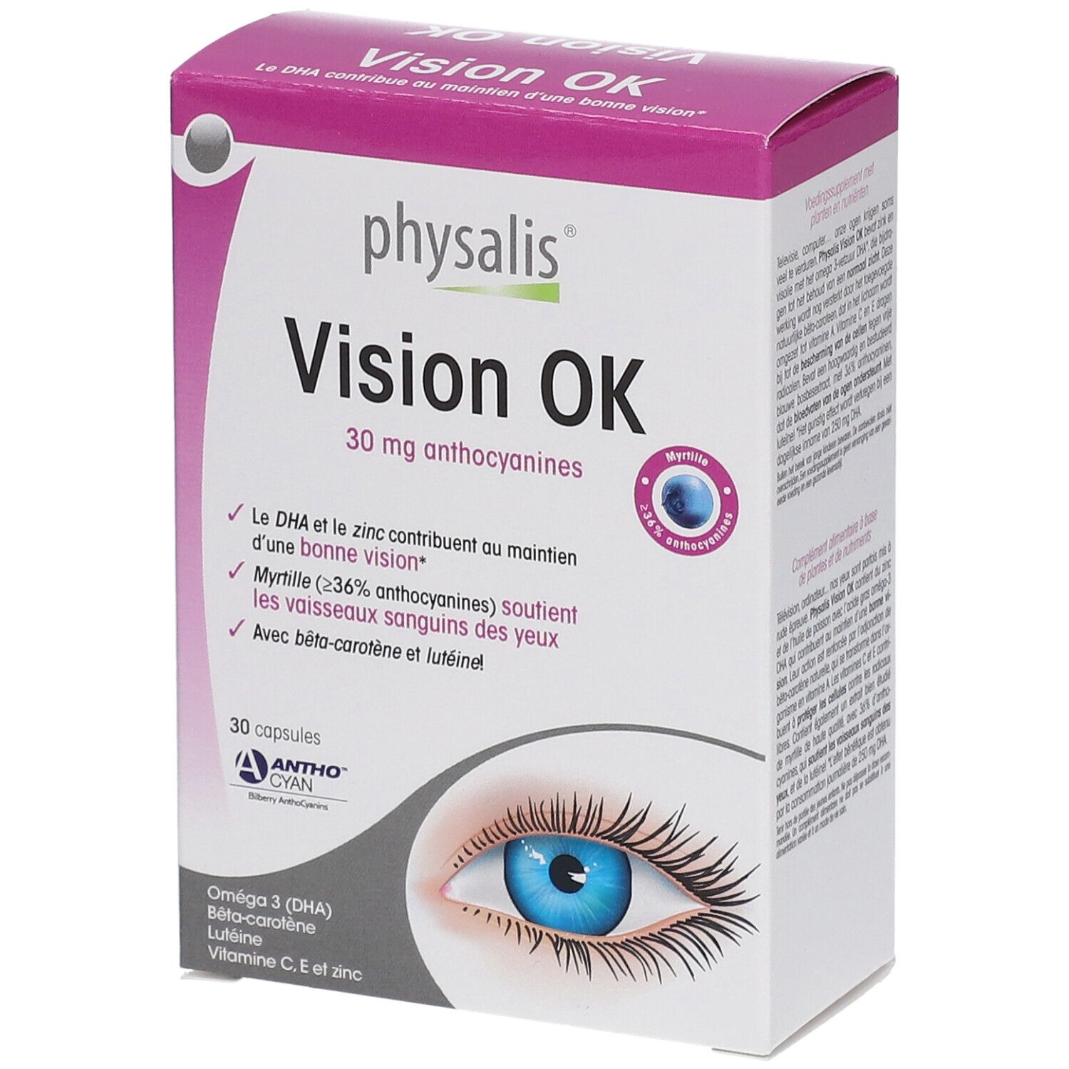 physalis Vision Ok 30 pc(s) Capsule(S) Douce(S)