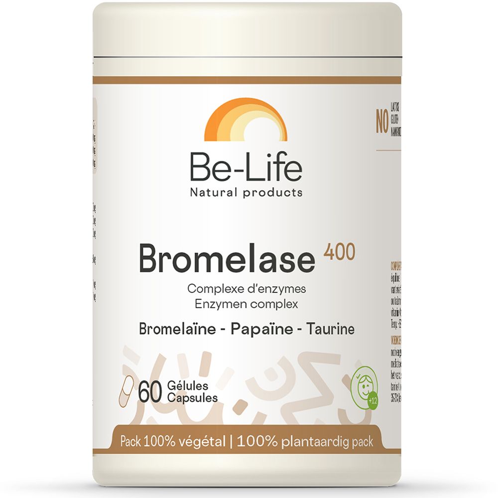 Be-Life Bromelase 400 Capsule(S) 60 Pc(S)