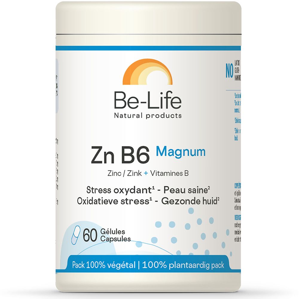 Be-Life Zn-B6 Magnum Capsule(S) 60 Pc(S) Enfants