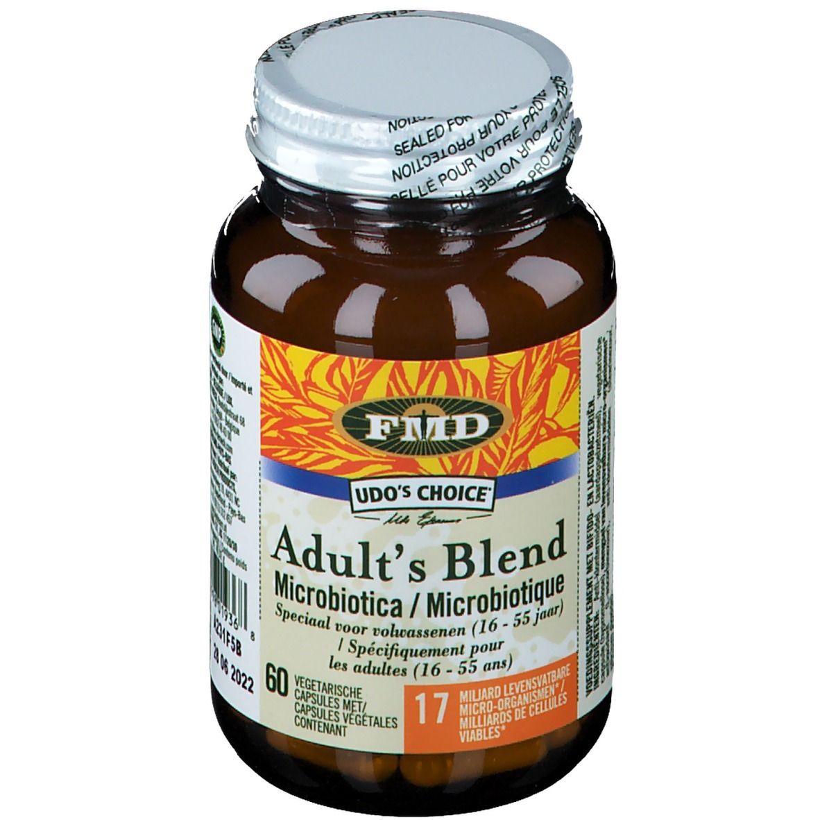 Udo's Choice Microbiotica Adult's Blend 60 capsules 60 pc(s) Capsule(S)