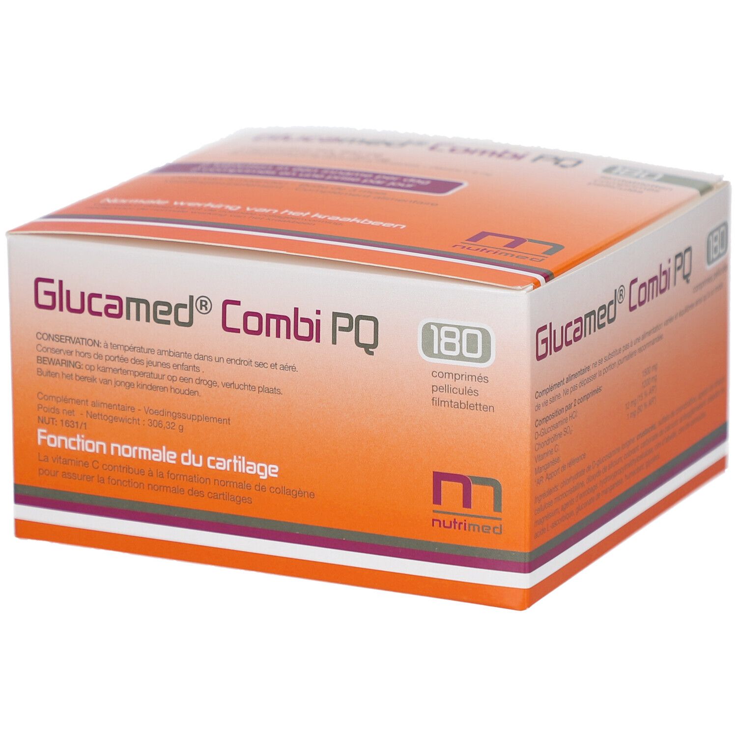 Glucamed Combi PQ Comprimé(S) 180 pc(s)