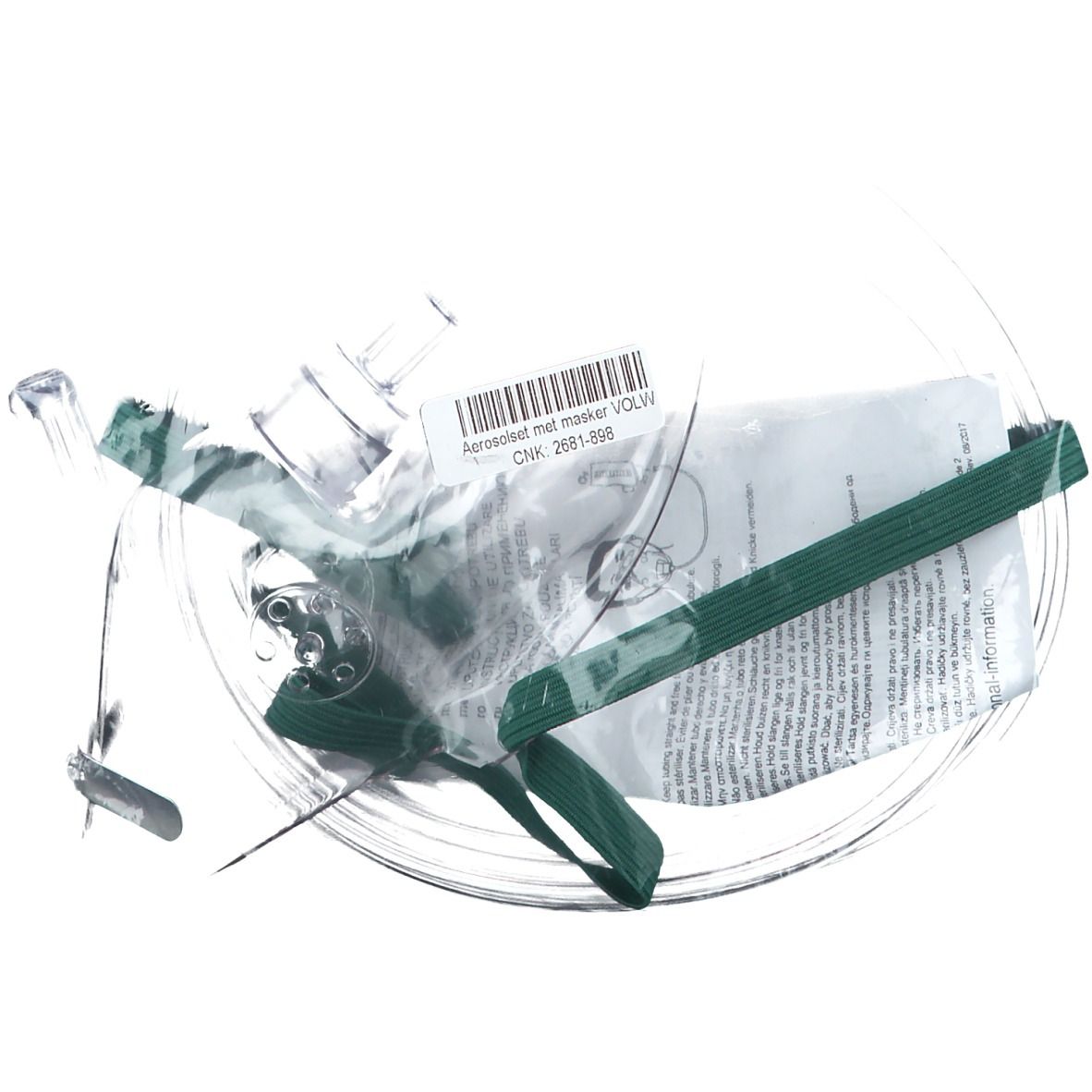 Pro Aérosol set Masque Adultes 1 pc(s) Accessoire(S)