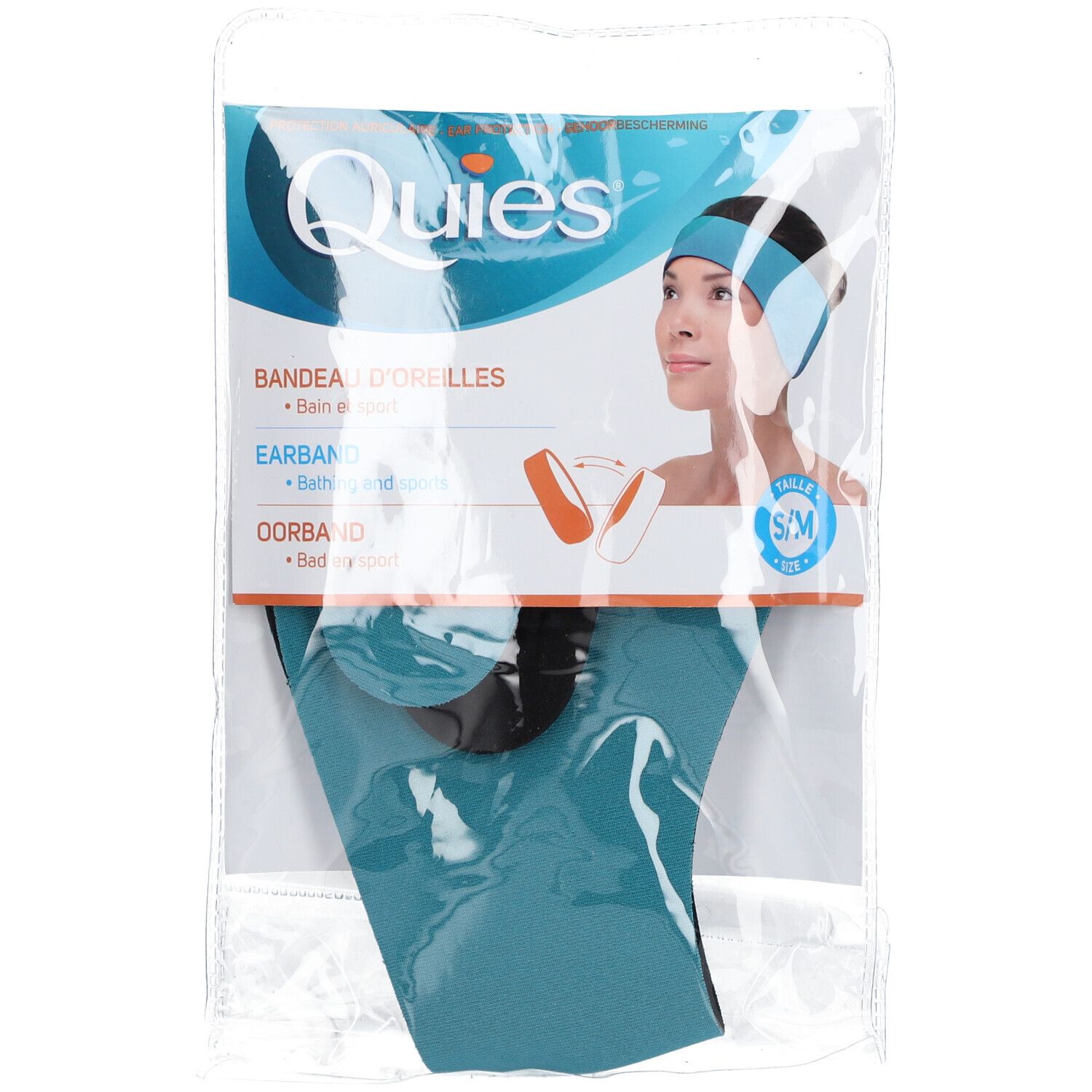 Quies Bandeau d'oreille Bain & Sport Petite taille Bandage(S) 1 pc(s)