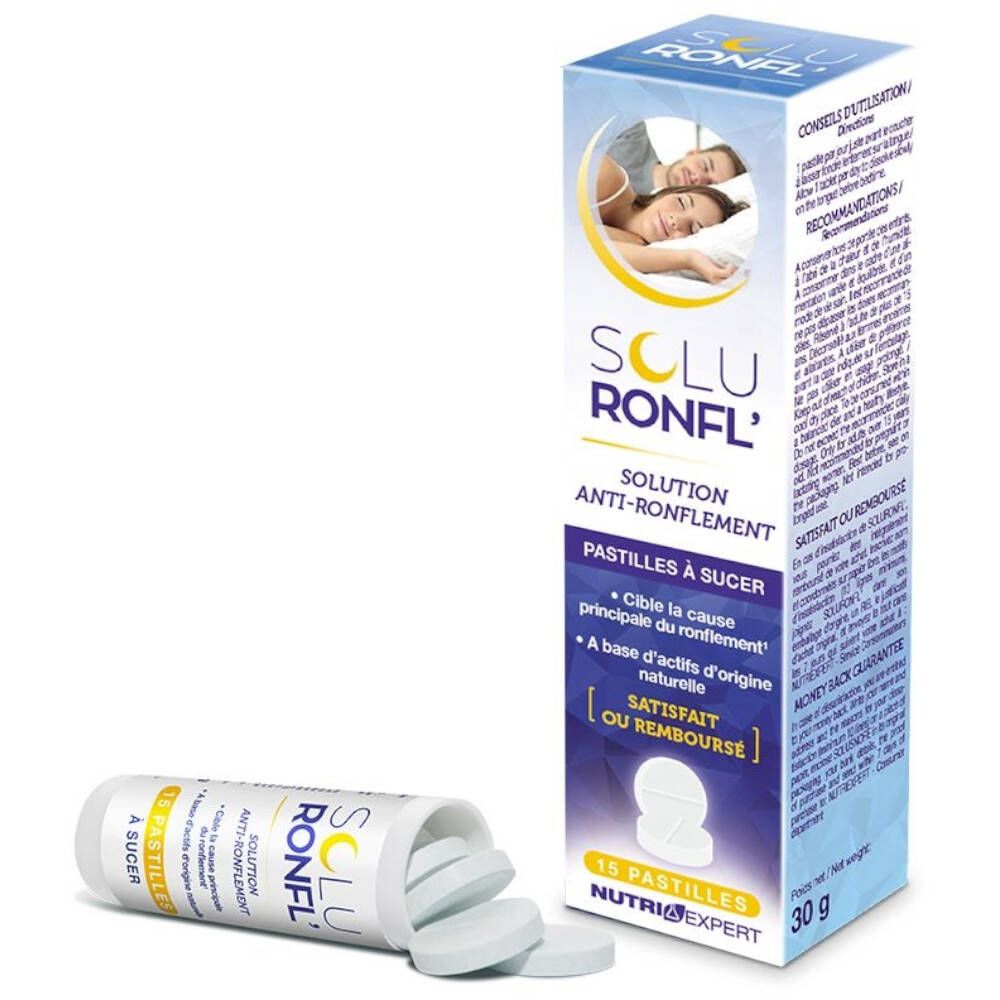 Soluronfl Anti-Ronflement 15 pc(s) Comprimé(S) À Sucer