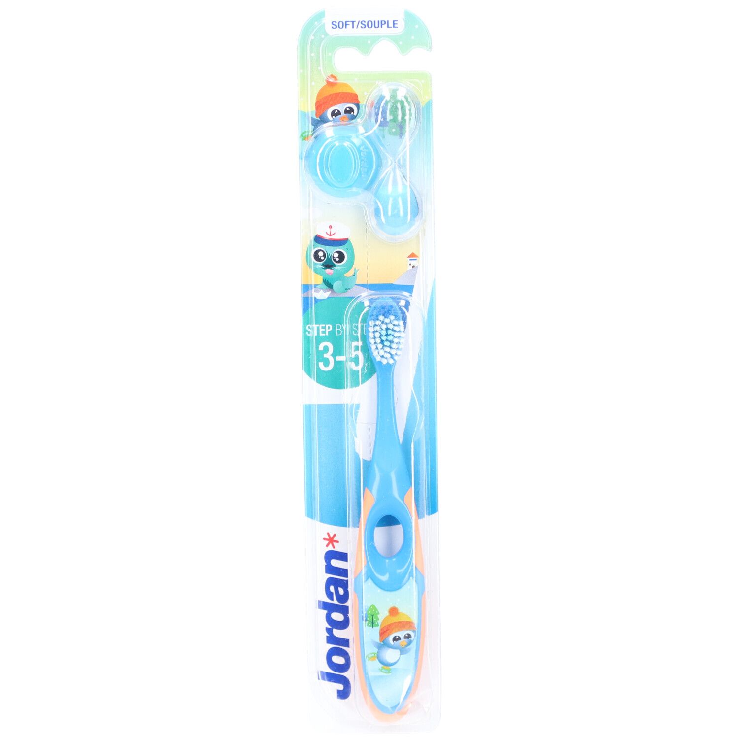 Jordan Brosse à Dents Step by Step 3-5 Ans 1 pc(s) Brosse(S) À Dents