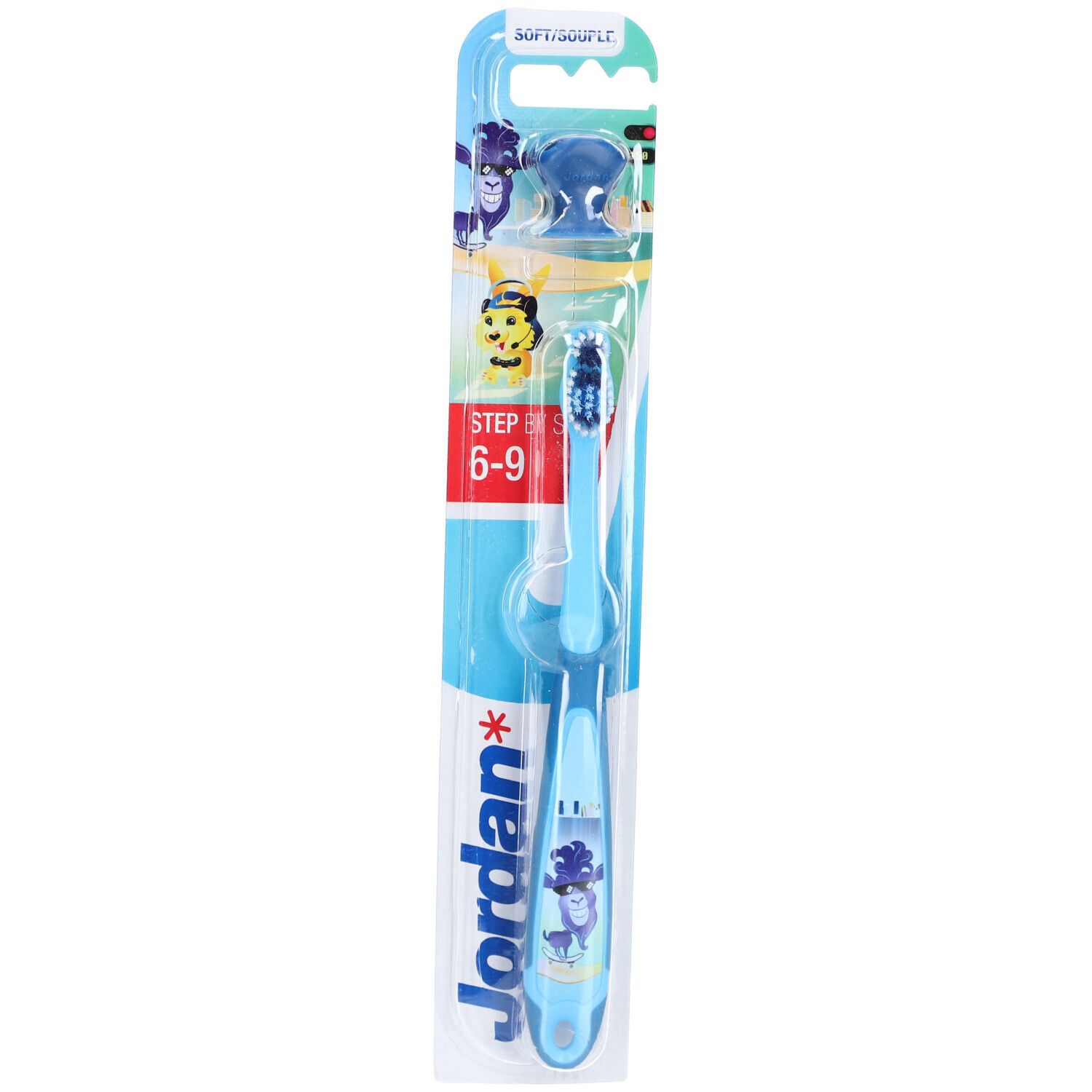 Jordan Brosse à dents Step by Step 6-8 ans Souple 1 pc(s) Brosse(S) À Dents