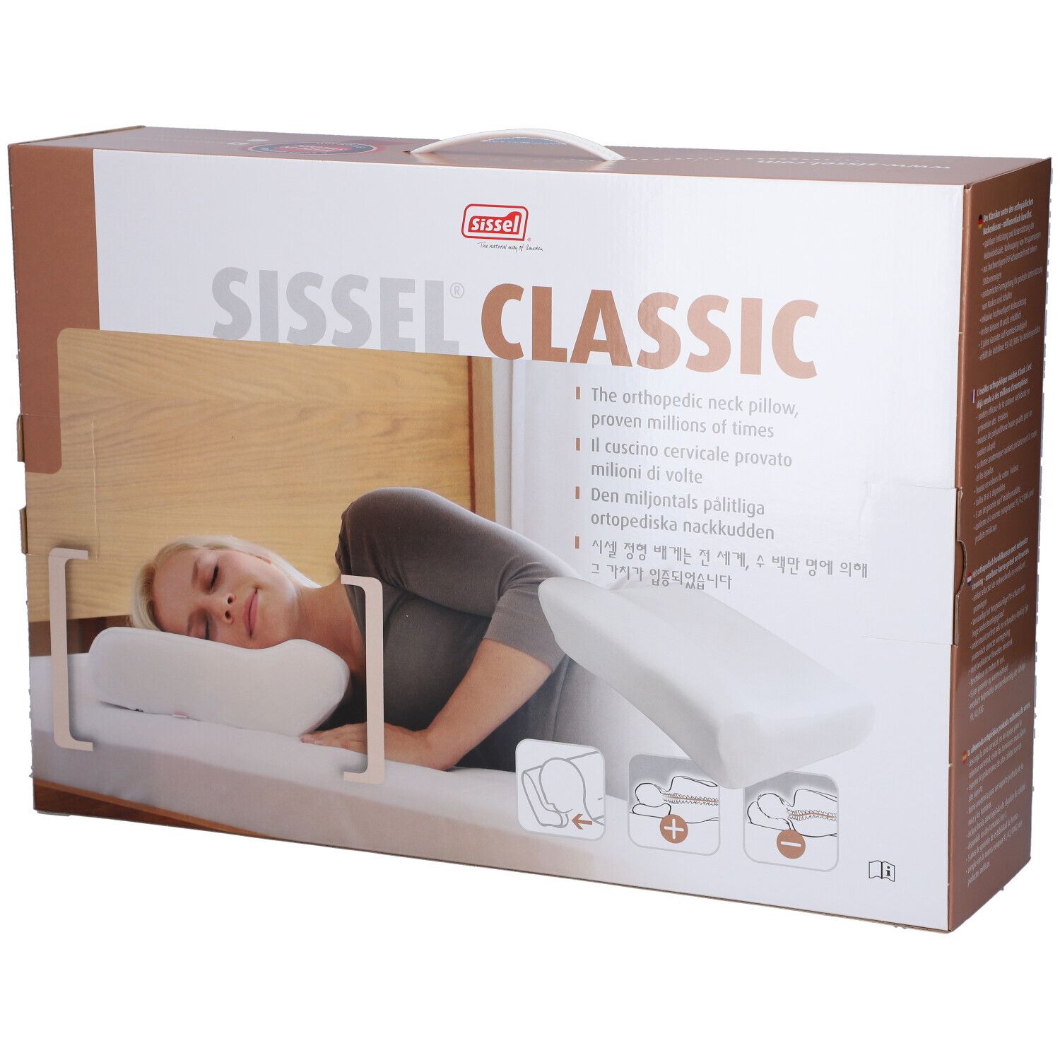 Sissel Classic Coussin Medium + Housse 1 pc(s) Oreiller