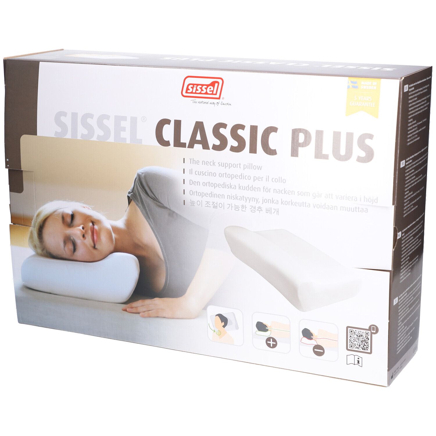 Sissel Plus Oreiller Orthopédique + Taie Stretch 1 pc(s)