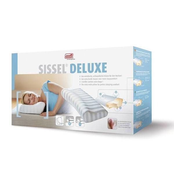 Sissel Deluxe Oreiller à mémoire de forme + Taie satinée 1 pc(s) Oreiller