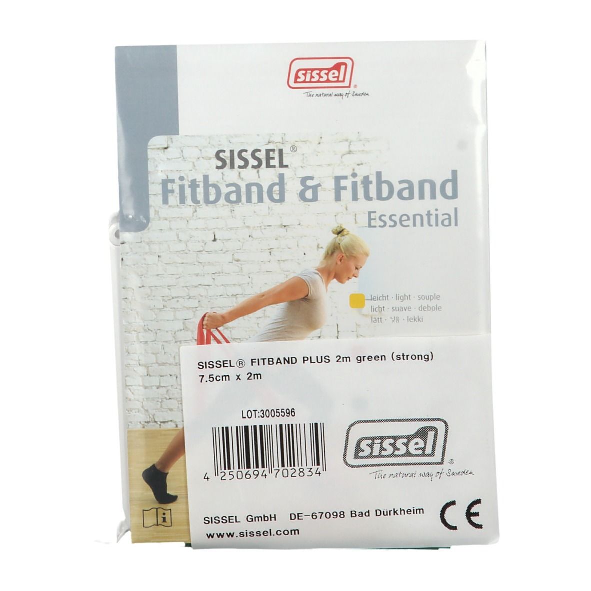 Sissel® Fitband Bande élastique 2 mètres Rubans 1 pc(s)