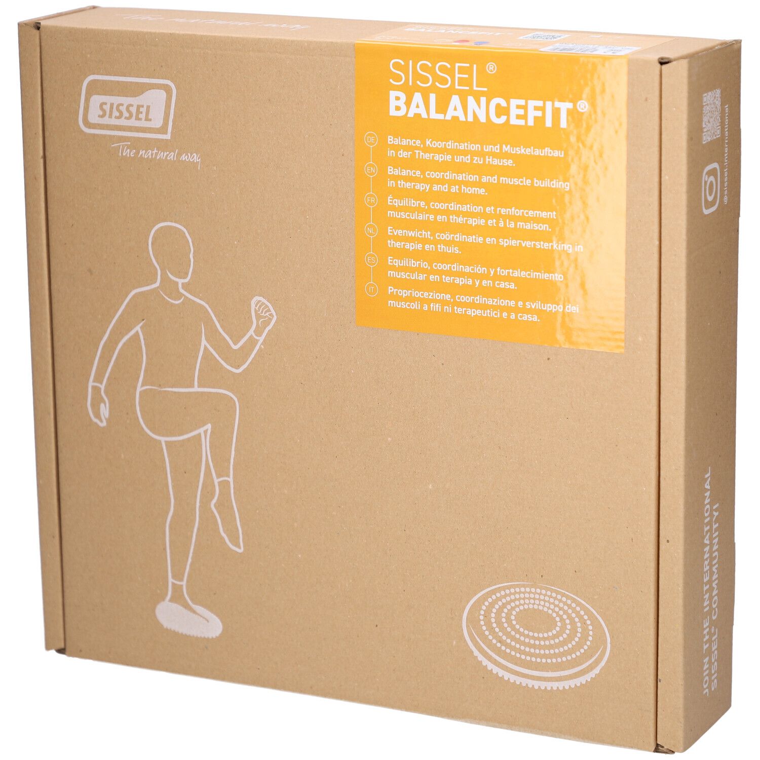 Sissel Balance Pratique Discus 34cm Bleu Autre 1 pc(s)