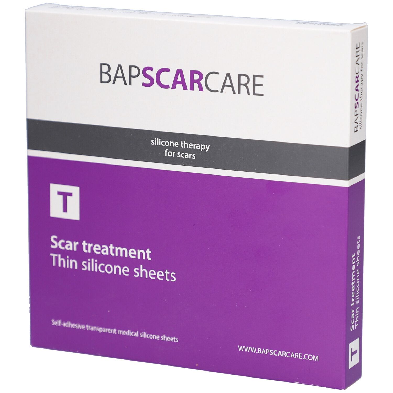 BAP SCAR CARE T Pansement Silicone Cicatrice Transparent 5 x 30 cm Pansement(S) 10 pc(s)