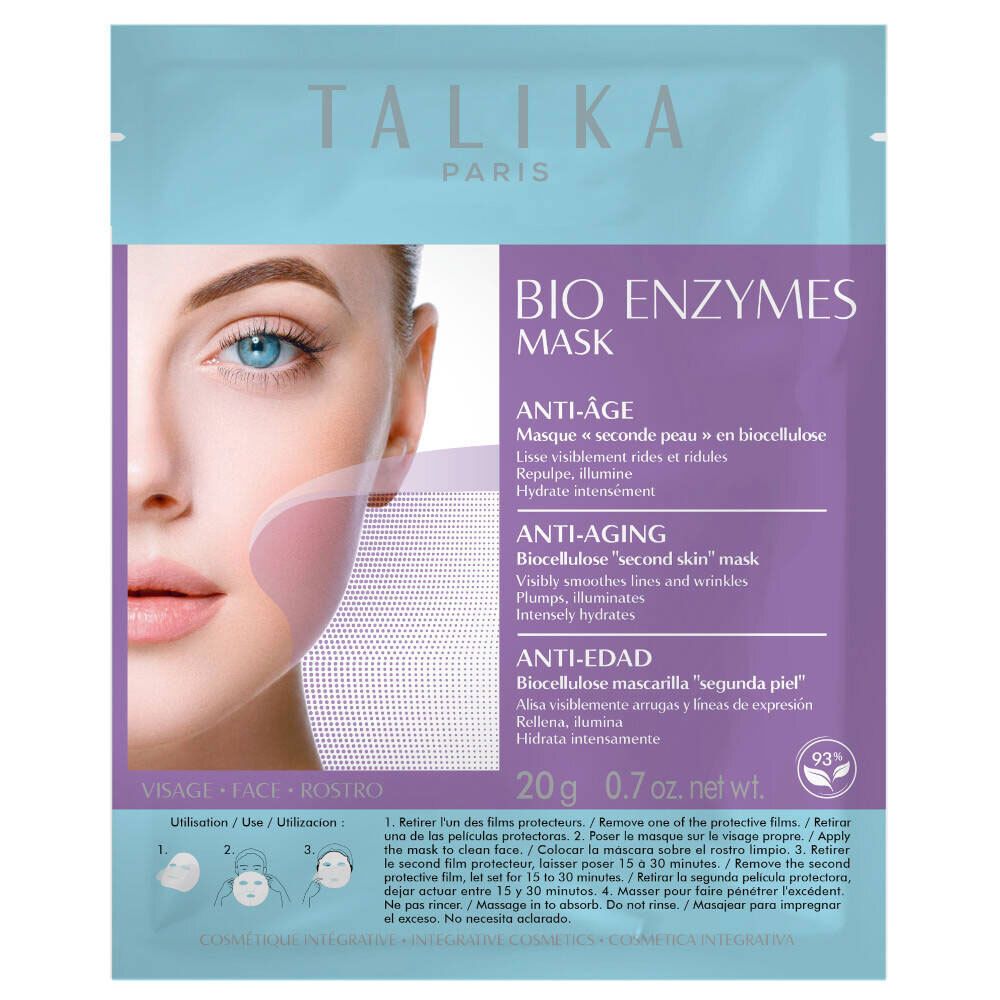 Talika Bio Enzymes Masque Anti-Âge Masque(S) Pour Le Visage 1 Pc(S)